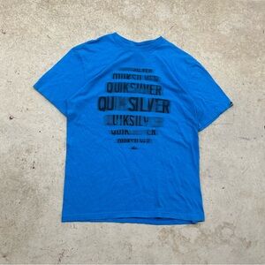 Vtg 2000s Y2K QuickSliver Surf Short Sleeve Graphic T-shirt Men’s M Blue